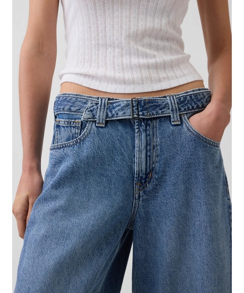 GAP（ギャップ） ジーンズ デニム デニムパンツ ハイライズ ベルト