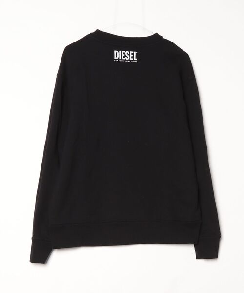 DIESEL ブラック トップス　Mサイズ DIESEL（ディーゼル） スウェットカットソー M ブラック メンズ