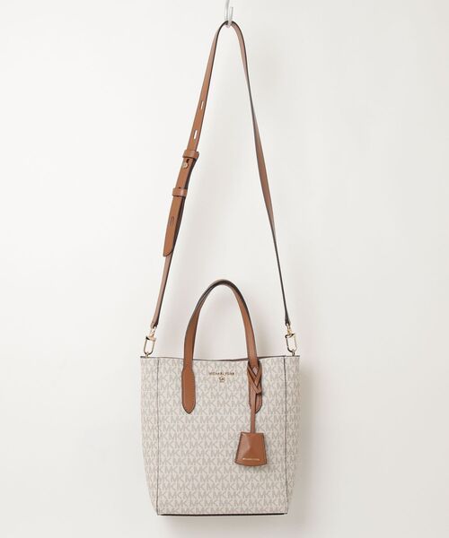 チ*ン様 MICHAEL KORS 2WAY ショルダーバッグ ホワイト MICHAEL KORS（マイケルコース） 2WAYバッグ FREE ホワイト系その他