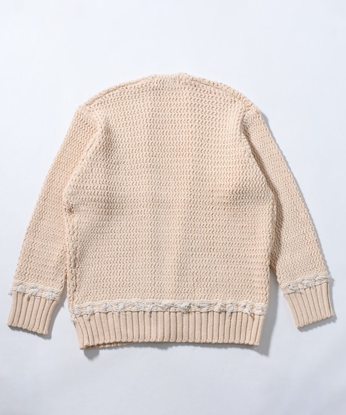 「Johnbull」 ニットカーディガン MEDIUM ナチュラル レディース_画像6
