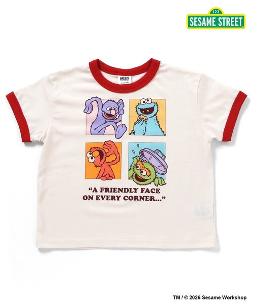 SESAME STREET（セサミストリート） tシャツ WEB限定 セサミストリート