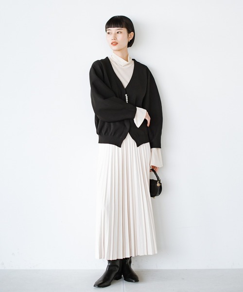 「ANNA LUNA」 カーディガン MEDIUM ブラック レディース_画像5