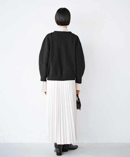 「ANNA LUNA」 カーディガン MEDIUM ブラック レディース_画像7