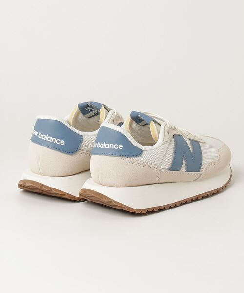 New Balance ホワイト/ブルー スニーカー New Balance（ニューバランス） ローカットスニーカー 24.0cm ホワイト