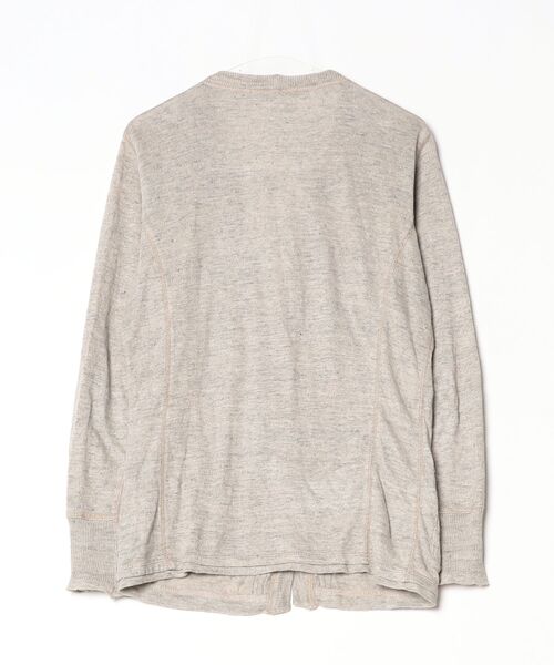 「5351 POUR LES HOMMES」 ニットカーディガン 3 グレー メンズ_画像2