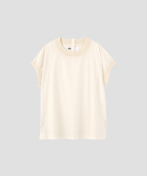 MHL.（エムエイチエル） ブラウス シャツ 半袖 GARMENT DYED COTTON
