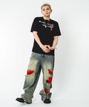 ヘンリーネック tシャツ SHORT ROUN...の詳細画像1