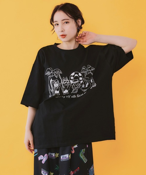 ScoLar（スカラー） tシャツ 半袖 462003：仲宗根泉(HY)コラボ みんな