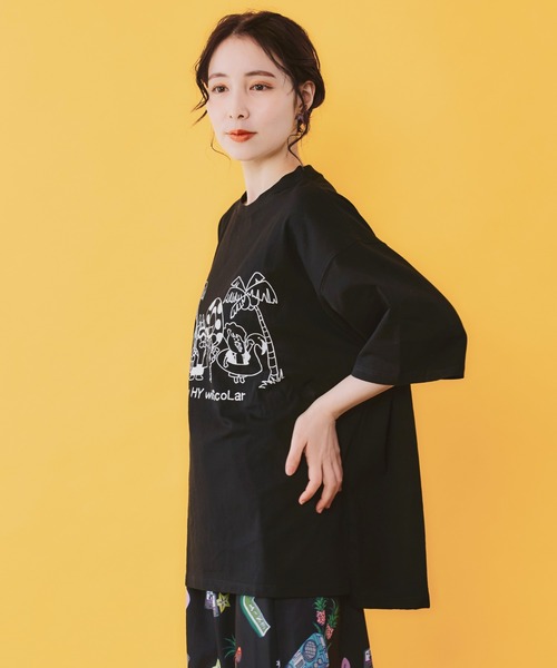 ScoLar（スカラー） tシャツ 半袖 462003：仲宗根泉(HY)コラボ みんな