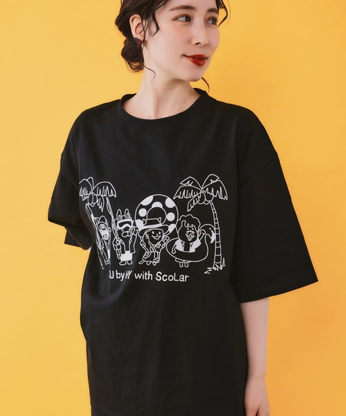 ScoLar（スカラー） tシャツ 半袖 462003：仲宗根泉(HY)コラボ みんな