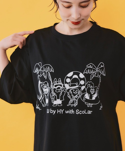 ScoLar（スカラー） tシャツ 半袖 462003：仲宗根泉(HY)コラボ みんな