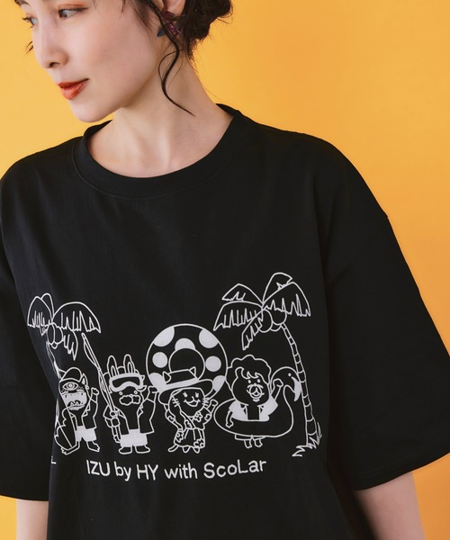 ScoLar（スカラー） tシャツ 半袖 462003：仲宗根泉(HY)コラボ みんな