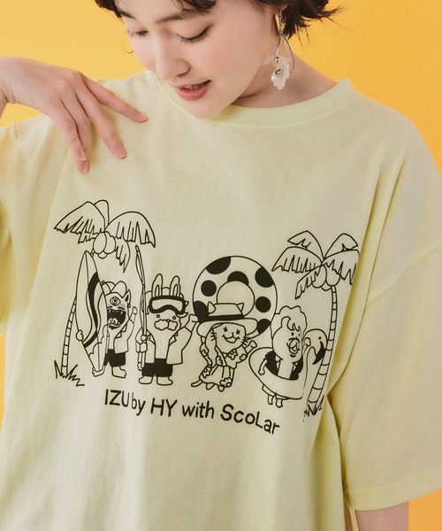 ScoLar（スカラー） tシャツ 半袖 462003：仲宗根泉(HY)コラボ みんな