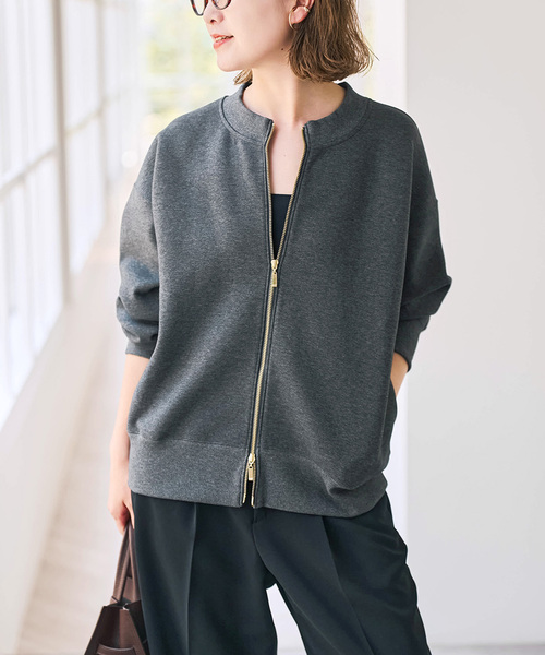 Spick＆Span（スピック アンド スパン） カーディガン ダンボールZIP