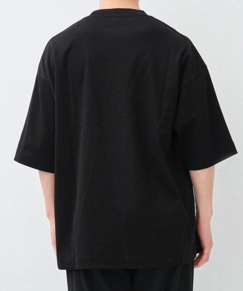 「A + TOKYO」 7分袖Tシャツ 1 ホワイト メンズ_画像9