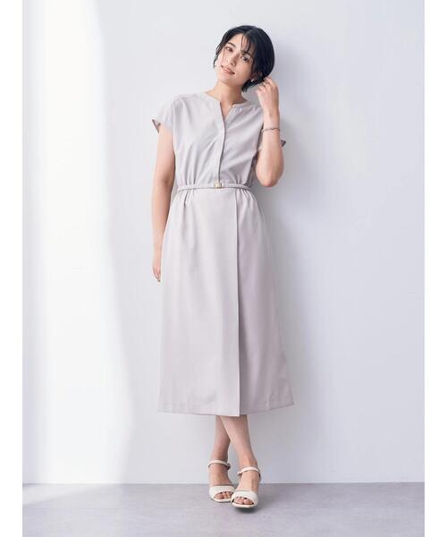 「YECCA VECCA」 ノースリーブワンピース FREE ラベンダー レディース_画像5