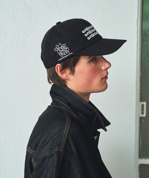 INVESTIGATION キャップ ロゴ入り Elanque キャップ 帽子 メンズ graphic logo cap / グラフィックロゴ