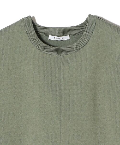 「SHIPS Days」 半袖ニット ONE SIZE オフホワイト レディース_画像8