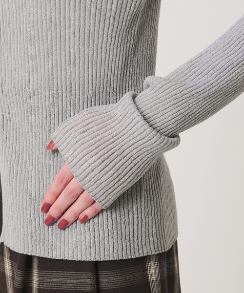 BEAUTY＆YOUTH UNITED ARROWS カーディガン リブ トリミング