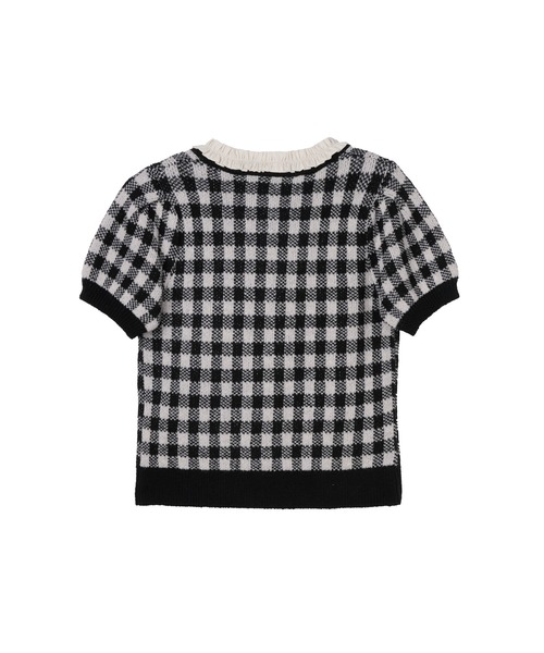 Her lip to カーディガン 半袖 Lucine Ribbon Cardigan レディース