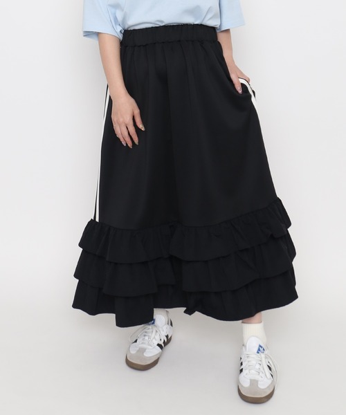 PUNYUS(プニュズ) ロング スカート 「NEW SIZE」フリルティアード PUNYUS(プニュズ) ロング スカート 「NEW SIZE」フリルティアード