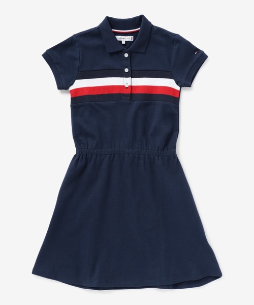 ワンピース Girls フラッグロゴポロワンピース Divinelydolce Com