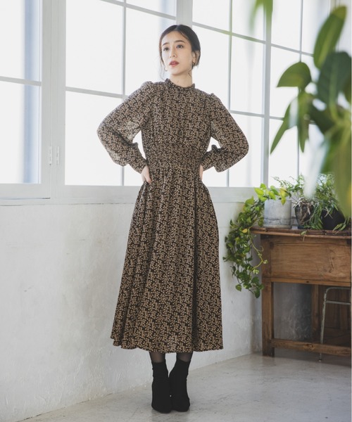 新発 ワンピース シャーリング花柄ワンピース Zozotown Paypayモール店 通販 Paypayモール 交換無料 Clinilab Net