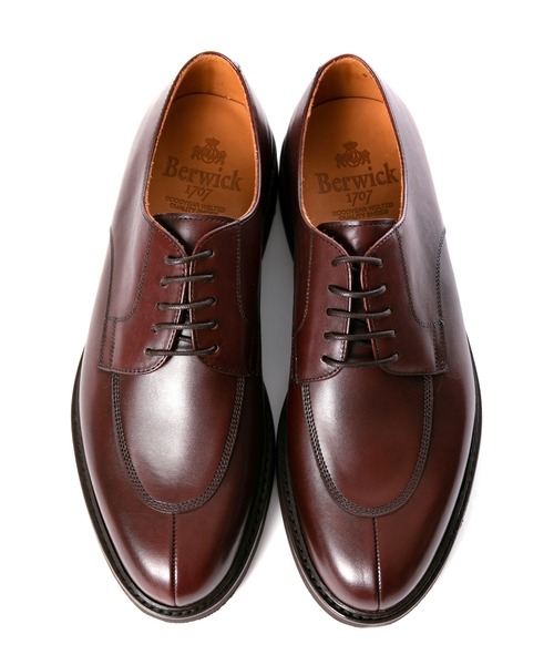 Berwick Uチップレザーシューズ 茶 6 25cm バーウィック Berwick1707 | ウイングチップ | 4550SIDADB – バーウィック