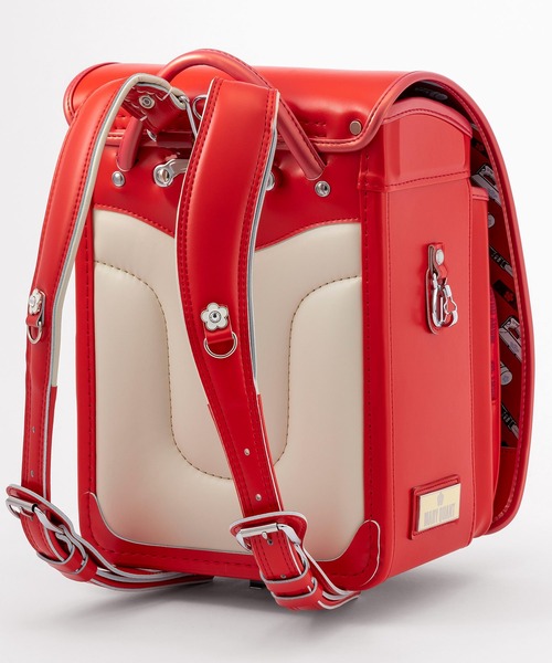 新品　マリークワント　赤　バックパック フロントポケット付き　3way リュック MARY QUANT（マリークヮント） ランドセル 入学式 マリークワント mary