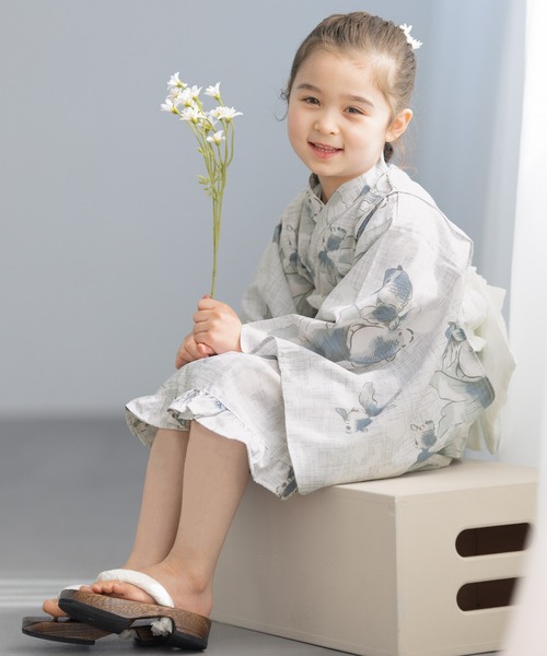SOUBIEN（創美苑） 浴衣 セパレート浴衣セット 子ども キッズ 上下