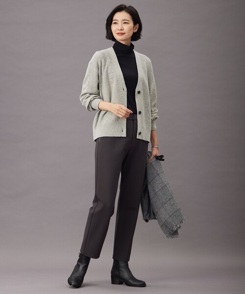 【洗える】BUNNY Vネック カーディガン 洗える】BUNNY Vネック カーディガン / J.PRESS LADIES