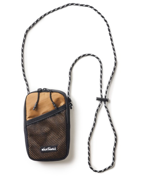 [HAZZYS] ダウ ツーポケットショルダーバッグL (パピチャムSET) WILD THINGS ショルダーバッグ 「WILD / ワイルドシングス」X