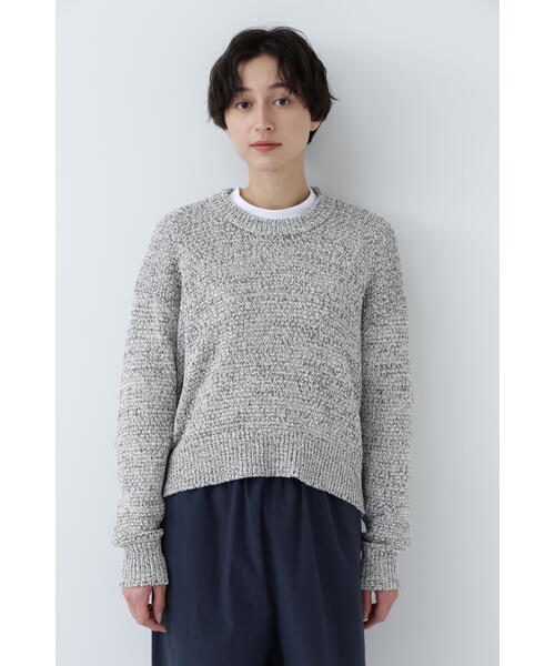 【新品】HUMAN　WOMAN　セーター　サイズ　Ｍ human woman ニット セーター カラーミックスニット レディース