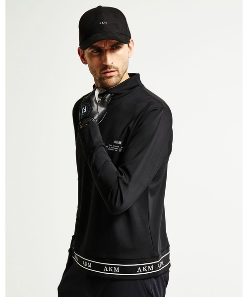 tシャツ 「AKM GOLF COLLECTION」SPORT MOCK L/S メンズの画像