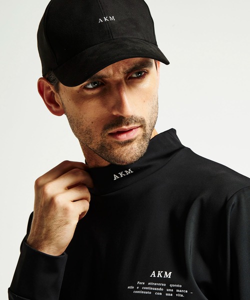 tシャツ 「AKM GOLF COLLECTION」SPORT MOCK L/S メンズの画像