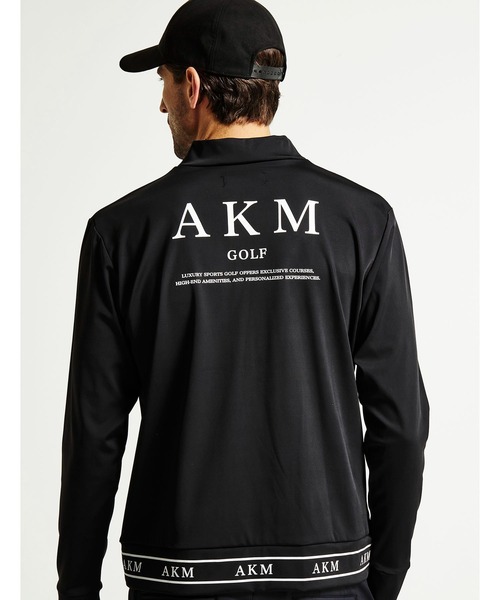 tシャツ 「AKM GOLF COLLECTION」SPORT MOCK L/S メンズの画像