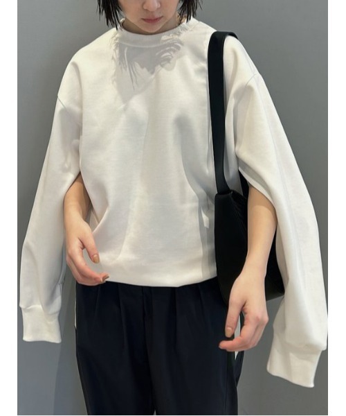 RIM.ARK スウェットトレーナー RIM.ARK トレーナー スウェット Slit sweat PO レディース : ZOZOTOWN