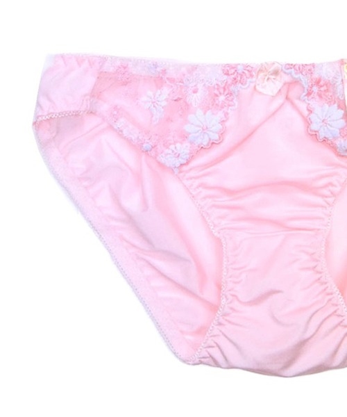 salute ブラジャーショーツセット ピンク ピンクピンクピンク PINK PINK PINK 【3点セット】コードレース