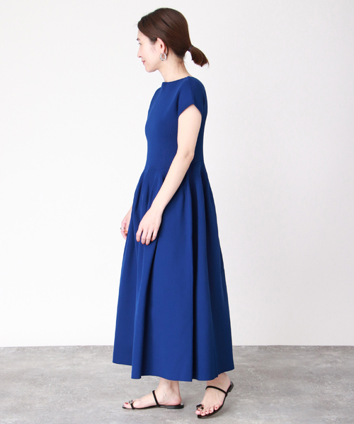 VERMEIL par iena ワンピース フォルムニット フレンチ