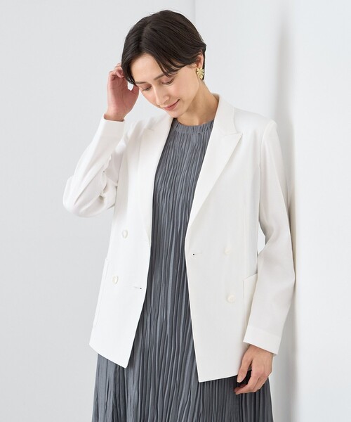 ANAYI（アナイ） ジャケット テーラードジャケット カラミコットン