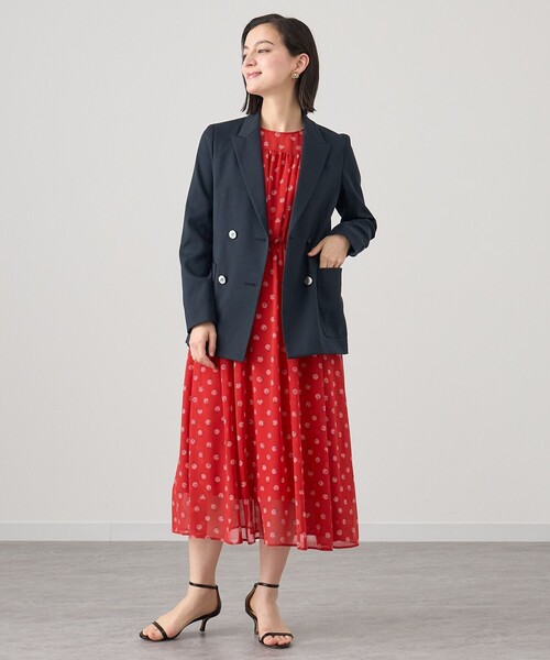 ANAYI（アナイ） ジャケット テーラードジャケット カラミコットン