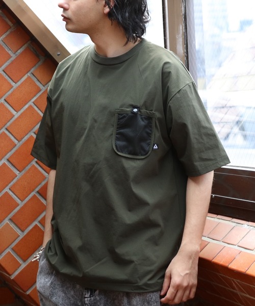 GERRY（ジェリー） tシャツ GERRYナイロンメッシュポケットTシャツ