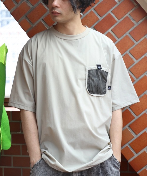 GERRY（ジェリー） tシャツ GERRYナイロンメッシュポケットTシャツ