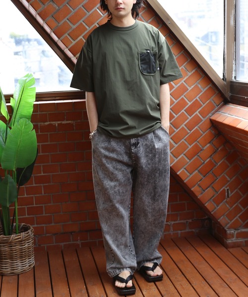 GERRY（ジェリー） uvカット tシャツ GERRYナイロンメッシュポケットT