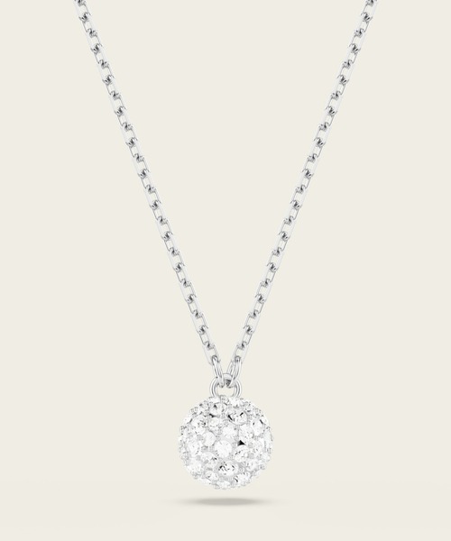 SWAROVSKI ネックレス 5693206 Dextera ロジウムシルバー 球体 SWAROVSKI ネックレス 5693206 Dextera ロジウムシルバー 球体
