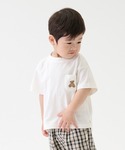 tシャツ 「タフコットン」クマ刺しゅうTシャツ...の詳細画像3