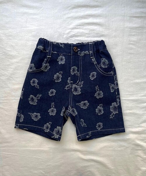 aBity select（アビティセレクト） パンツ フラワージャガード / 花柄