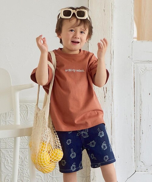 aBity select（アビティセレクト） パンツ フラワージャガード / 花柄