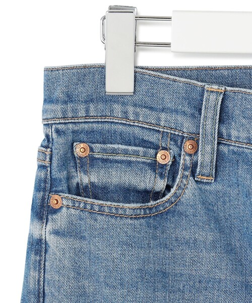 ジーンズ デニム デニムパンツ 「洗える」23区DENIM ボーイズテーパード パンツ レディースの画像