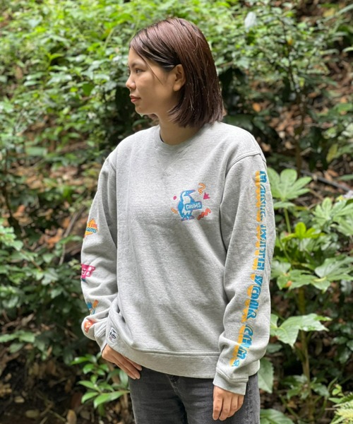 CHUMS トレーナー スウェット 「CHUMS」Disco Time Crew Top